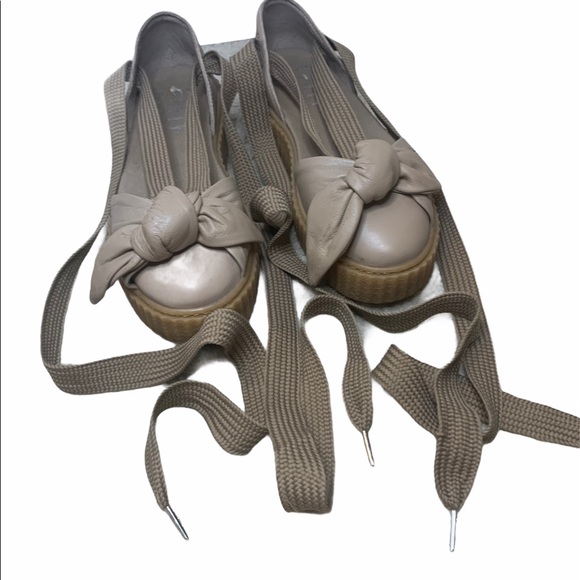 Rihanna Puma Creeper Bow Sandal Sz 7 - Picture 2 of 7